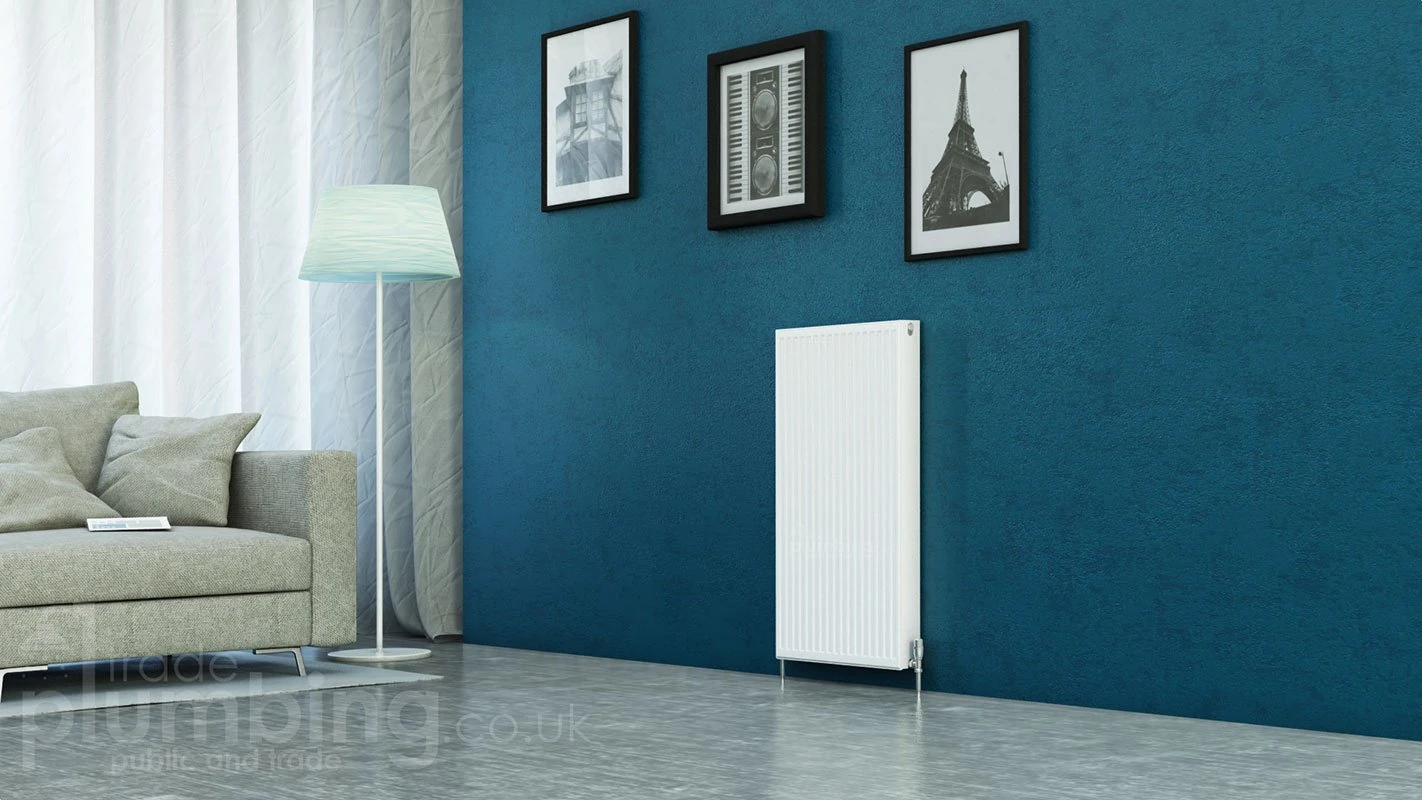 K-Rad Kompact Type 21 Double Panel Single Convector Radiator H900mm x W500mm White