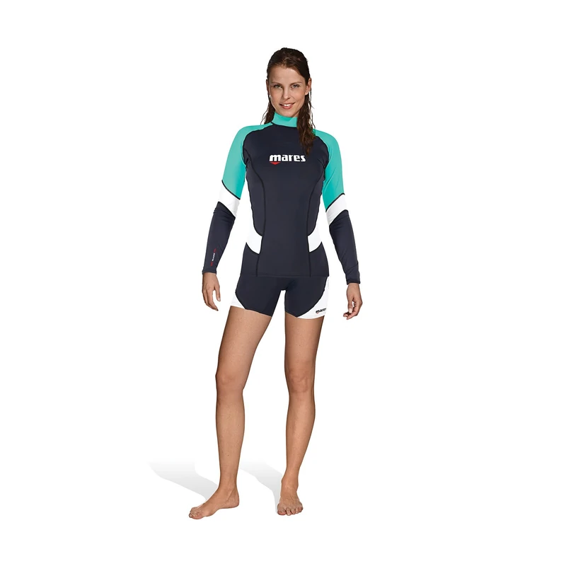 Mares Rash Guard Trilastic Diving Suit - Blue, X-Large