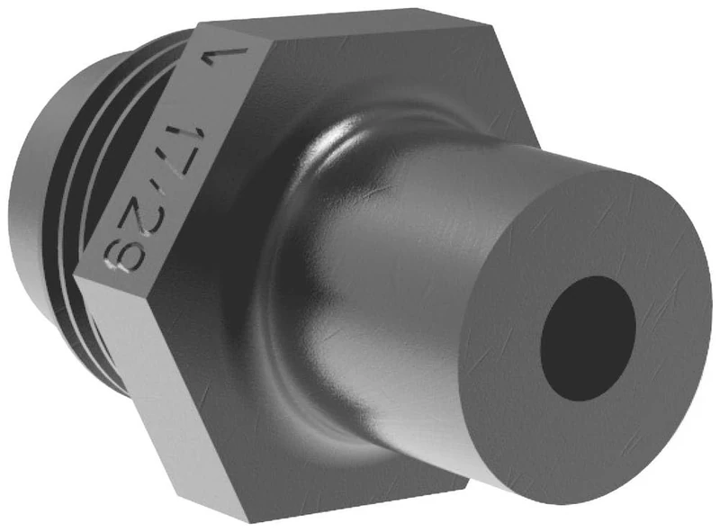 Gesipa Mouthpiece V-17/27 (8 mm Extended Version) mm, 1 Piece, (1434981) Blind Rivet Technology, Grey