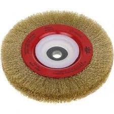 Jaz ct Round Wavy Brush 4/300x0.30 Brass Multi-Axis - Image 1