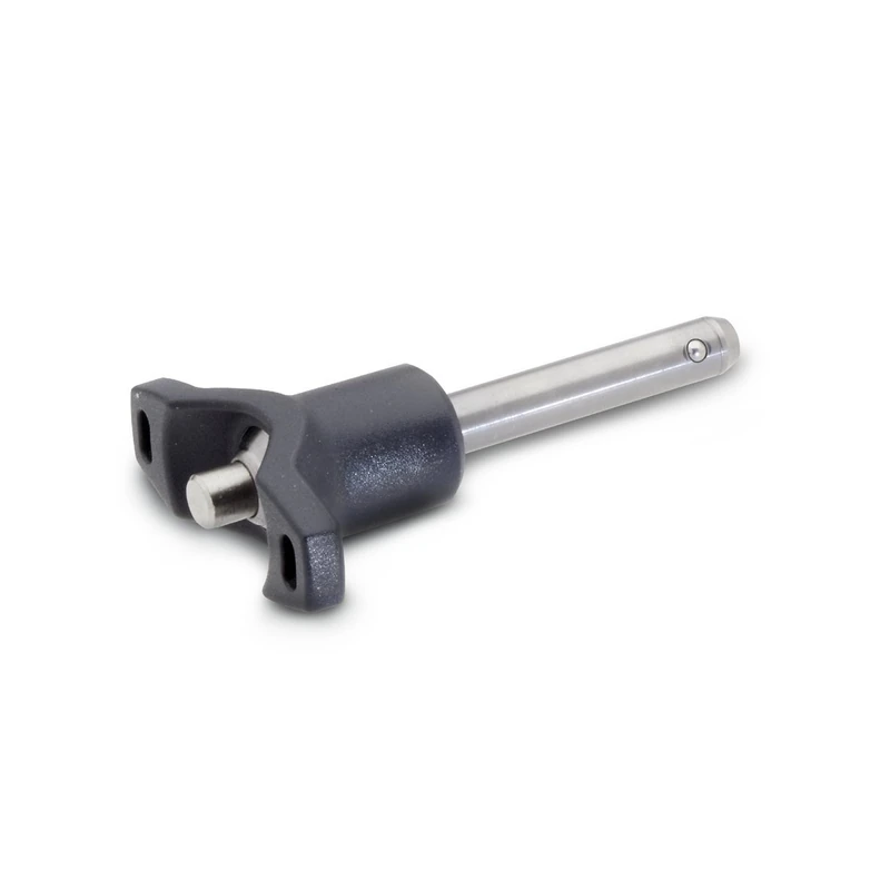 Ganter Standard Elements GN 113.7 16-40 – Stainless Steel Ball Locking Pin Pack of 1, Black