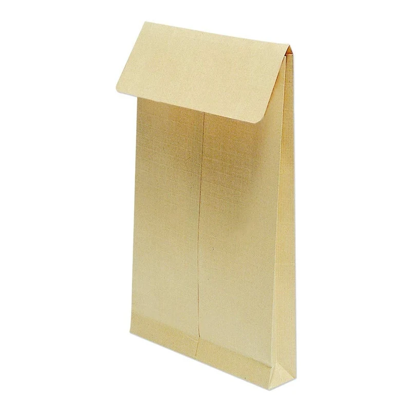 Clairefontaine 13054C - Box of 125 - Brown Paper Kraft Envelopes - Size: A4 - 24 - 260 x 330 mm - with 30 mm Gusset - Self-adhesive - 130g/m - Mailing