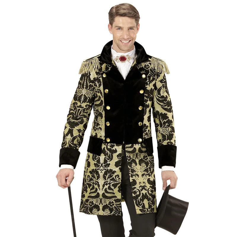 Widmann men's coat, Jaquard parade costume