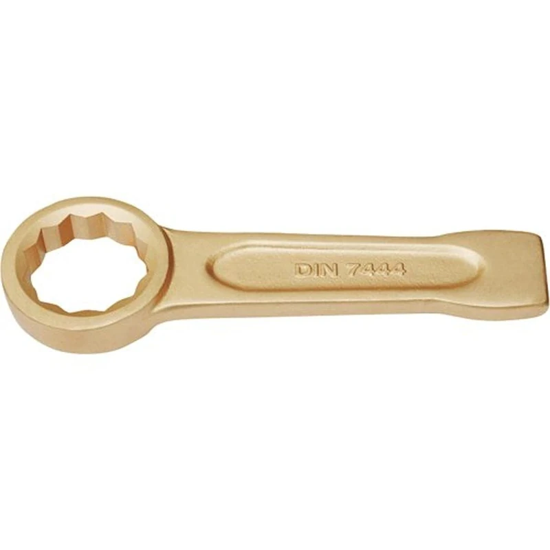 Bahco NS104-43 Slogging Ring Spanner, Gold, 43 mm