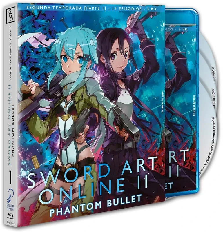 Sword Art Online II (Sword Art Online II - BLU RAY - TEMPORADA 2 Parte 1, Spain Import, See Details for Languages)