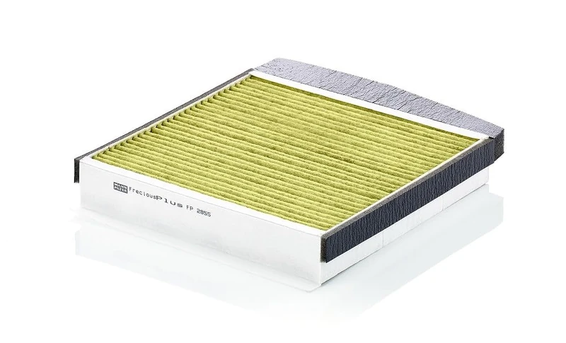 MANN-FILTER FP 2855 Cabin Air Filter - FreciousPlus Biofunctional Pollen Filter - for Cars + Transporters