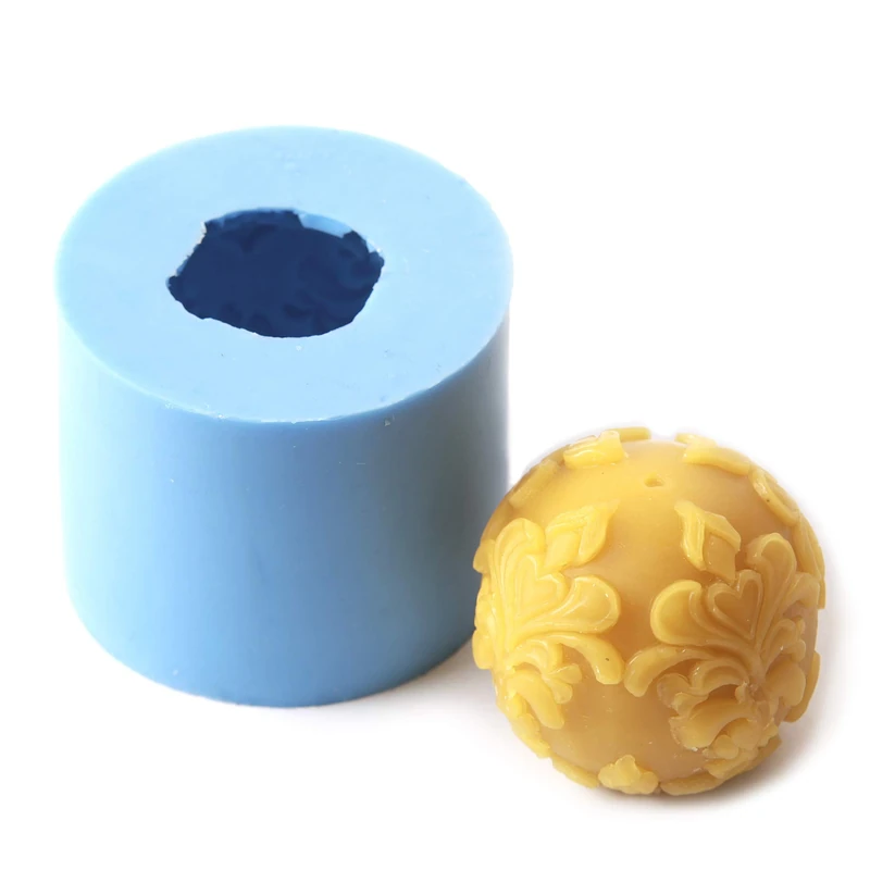 World Of Moulds | Round Orb Ball Silicone Mould x 5