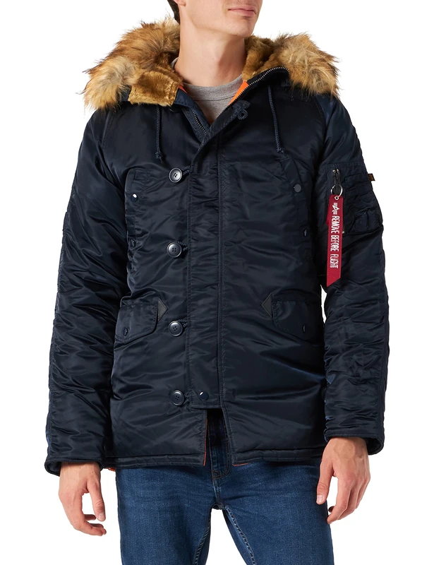 Alpha Industries N3B VF 59 Winter Jacket for Ladies Rep.Blue