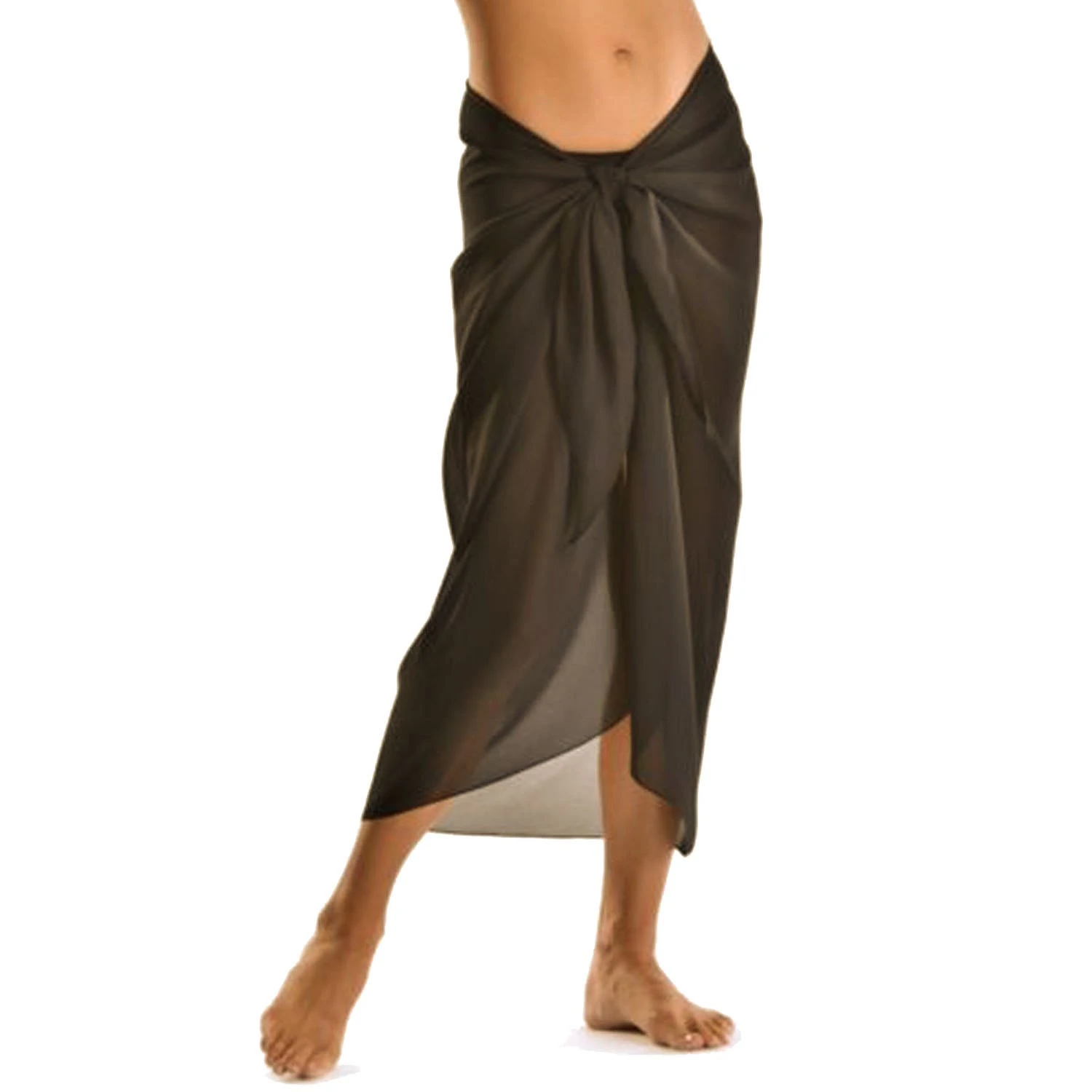 TOSKATOK Womens Girls Sexy Stylish Beach Cover up Sarong Skirt Dress