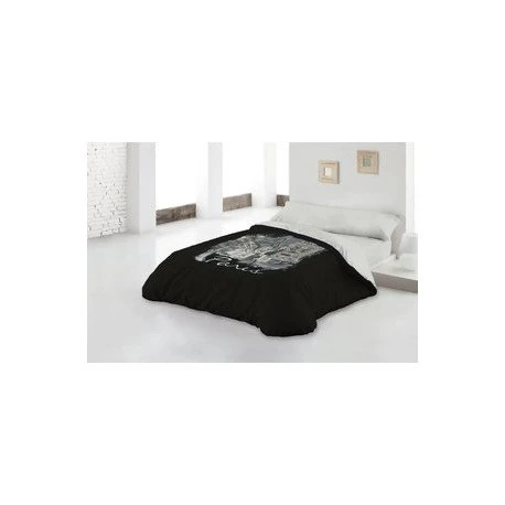 Style Javier Larraínzar – Duvet Cover, Cotton-Polyester, 150/170, Black and Grey