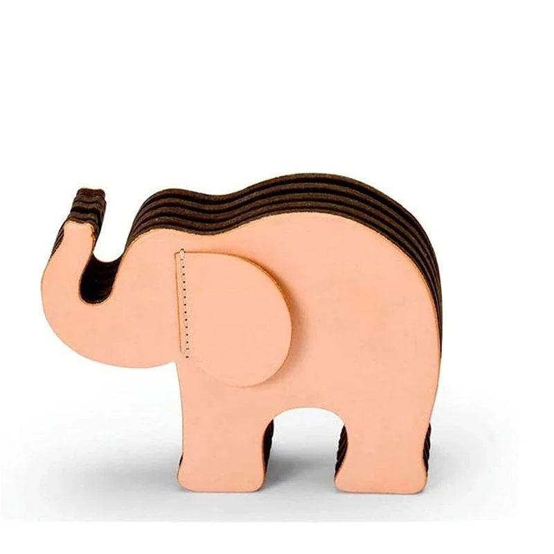 Graf von Faber Castell Elephant S GvFC Natural Leather with 12 Polychrome