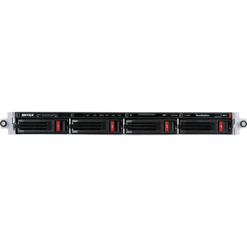 Buffalo TS5410RN1604-EU 16 TB (4 x 4 TB NAS Hard Drives Included) TeraStation 5410RN 4 Bay Rackmount NAS