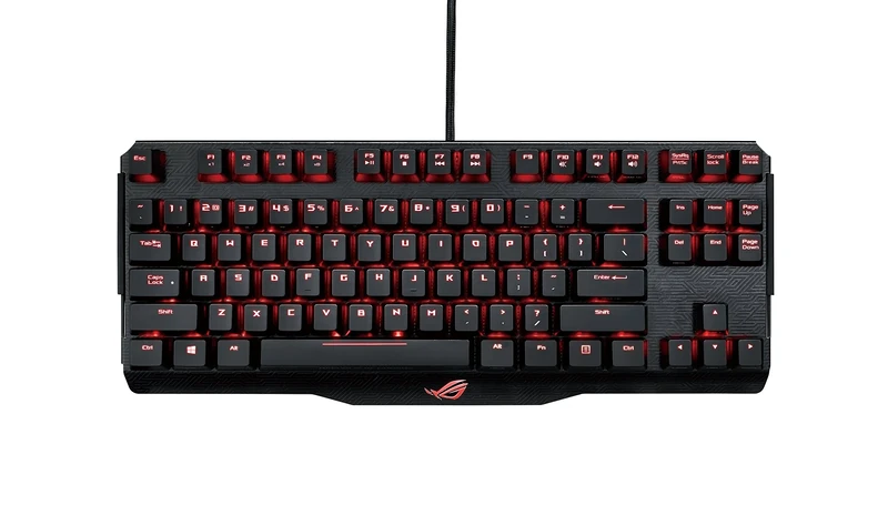 ASUS ROG Claymore Core RGB Mechanical Gaming Keyboard with Cherry MX Red and Aura Sync