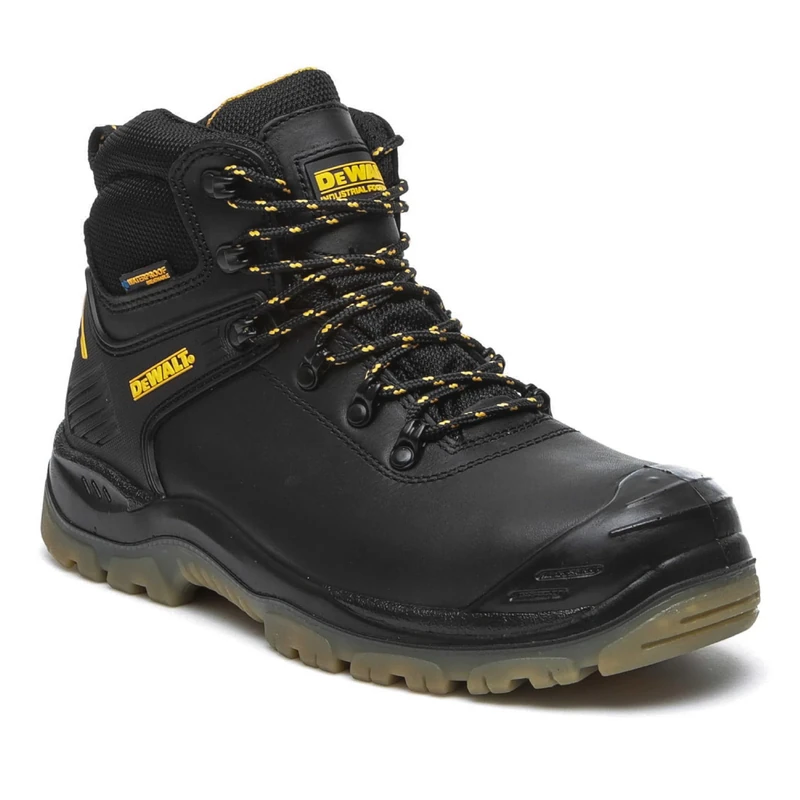DEWALT Newark Waterproof Safety Boots, Black Size 8