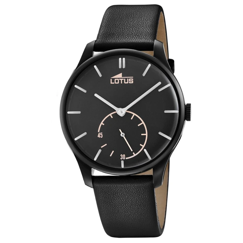 Lotus Mens Quartz Watch, Analogue Classic Display and Leather Strap 18360/1