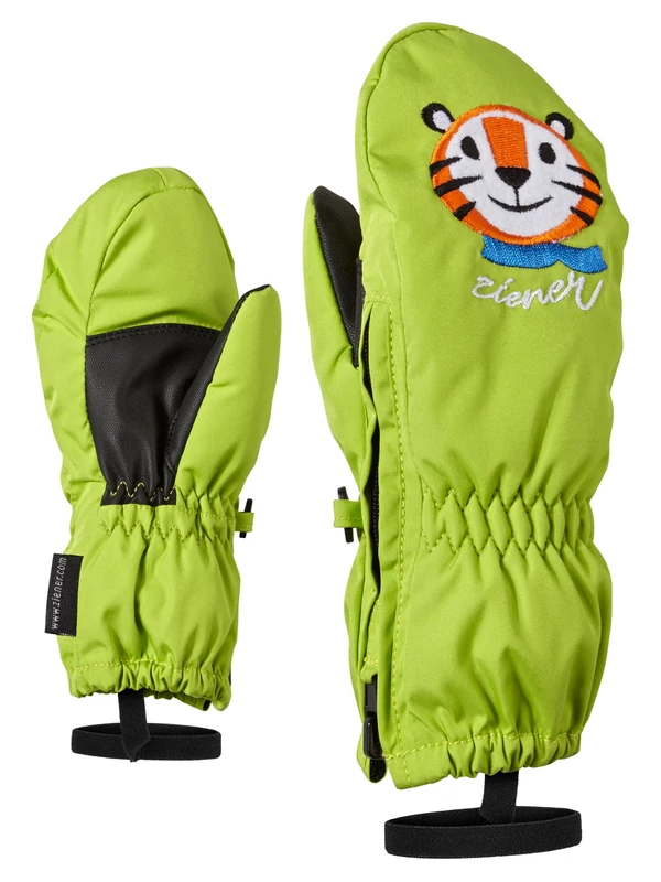 Ziener Le Zoo Minis Glove Junior, Unisex Children, LE ZOO MINIS, Lime Green
