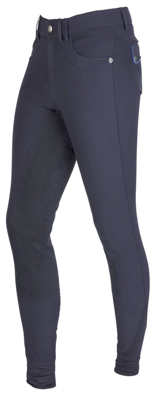 Covalliero Techno Riding Breeches, Dark Blue, Size 54 - Image 1