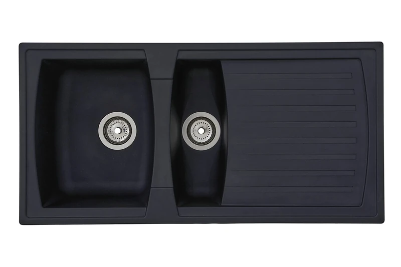 respekta ALINEO100 - Lavandino, Nero, 100 cm