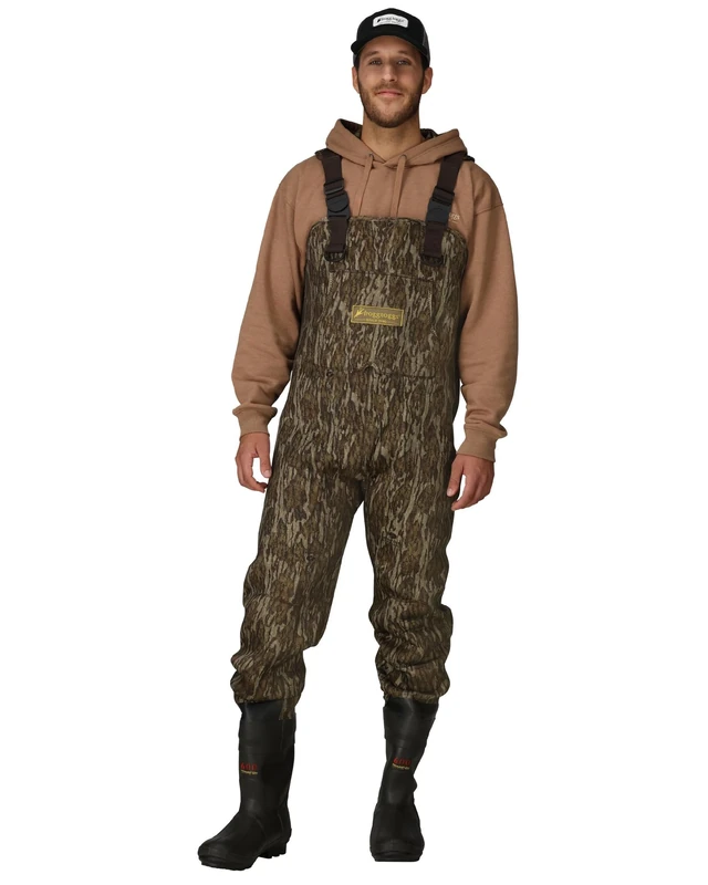 FROGG TOGGS Amphib Neoprene Bootfoot Camo Chest Wader, Mossy Oak Bottomland, 12