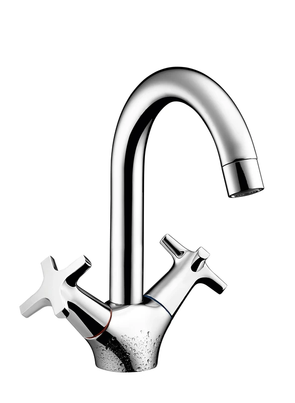 Hansgrohe MySport 71122000 Washbasin Mixer Tap with Drainage Pull Chrome