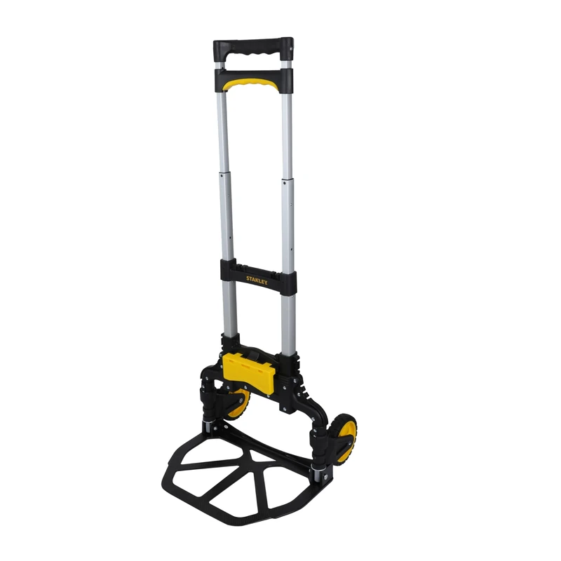 STANLEY FOLDING HAND TRUCK 60KG & BASKET HOLDER