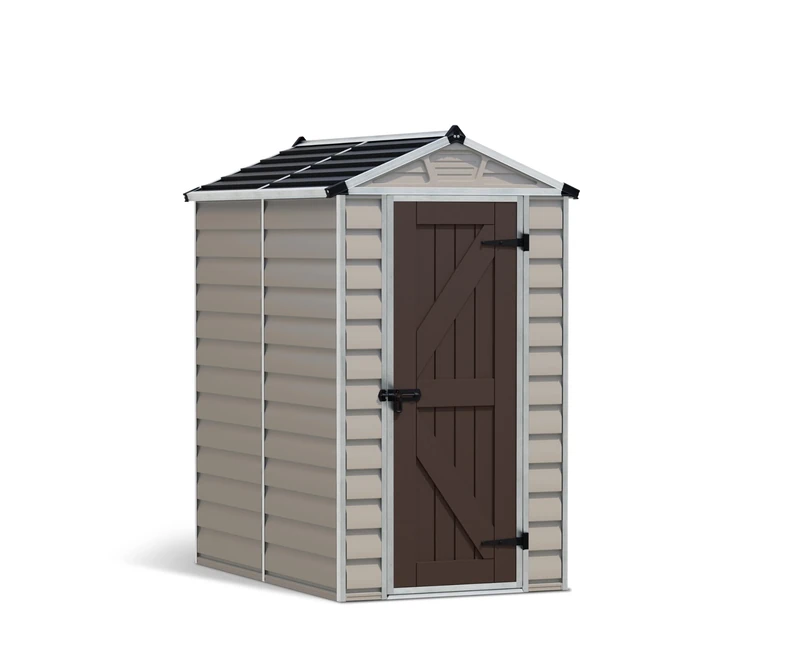 Palram Canopia Skylight shed (4x6, Tan) - Image 1