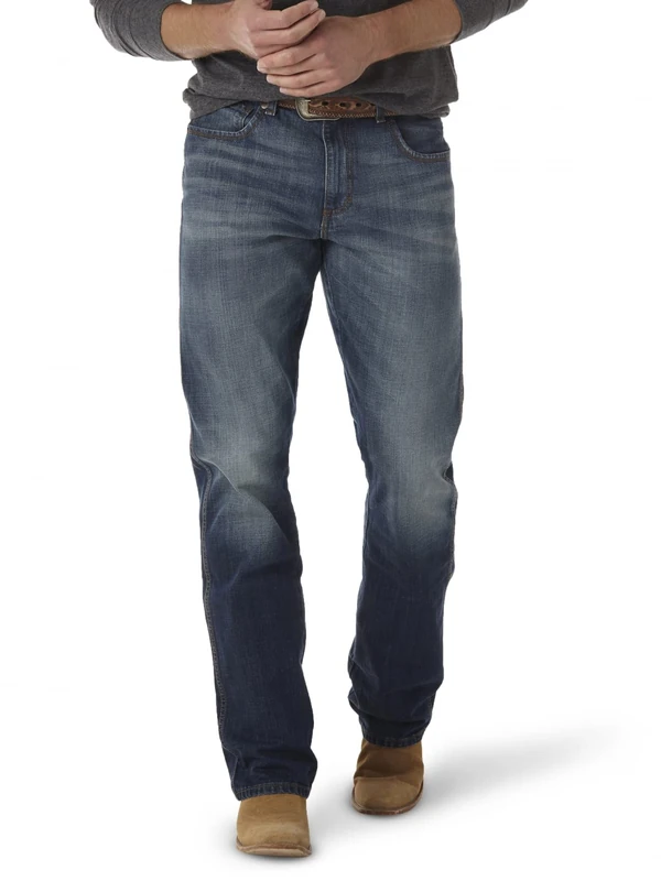Wrangler Men's Boot Cut Jean레트로 릴렉스 핏 부츠 컷 진复 闲修身喇叭 裤 Retro De Corte Holgado復古休閒合身靴型剪裁牛仔褲ג'ינס רטרו רפויה בגזרה צמודהcalça Retrô Com Ajuste Relaxadoretro-Jeans Mit Relax-fit, Jackson Hole, 29W x 30L - Image 1