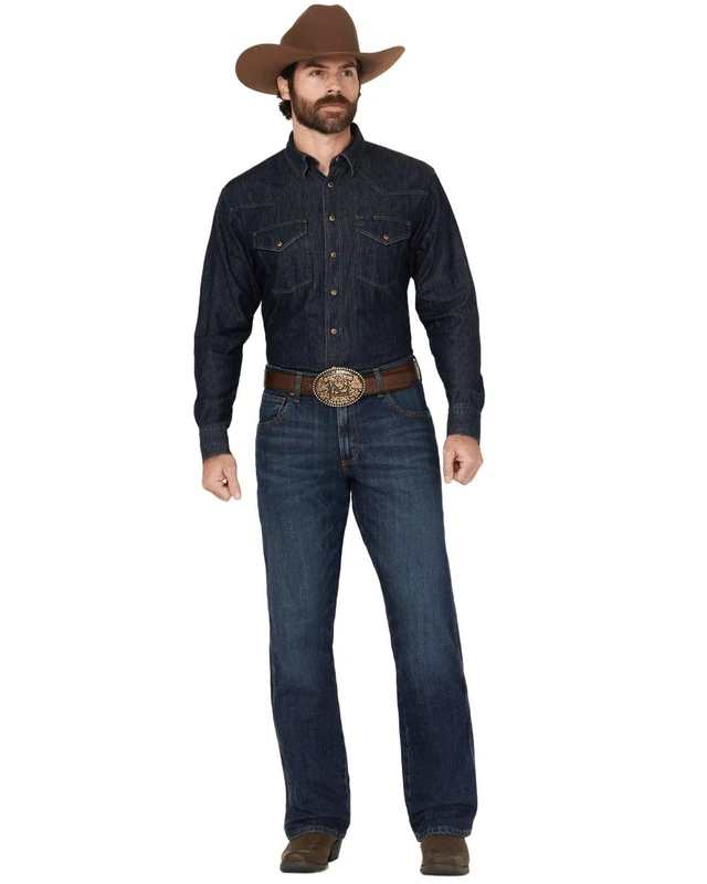 Wrangler Men's Retro Slim Fit Boot Cut Jean, Jackson Hole, 29W x 32L
