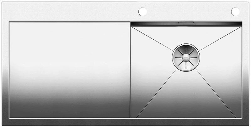 Blanco 521627 Zerox Stainless Steel Kitchen Sink 5 S-IF Kitchen Sink on Right Side