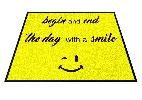 Andersen 2122169 Impressions Comfortable Nylon Fabric Interior Floormat Classic Logo Mat, Nitrile Rubber Backing, 830 G/M2 – 60 cm x 85 cm