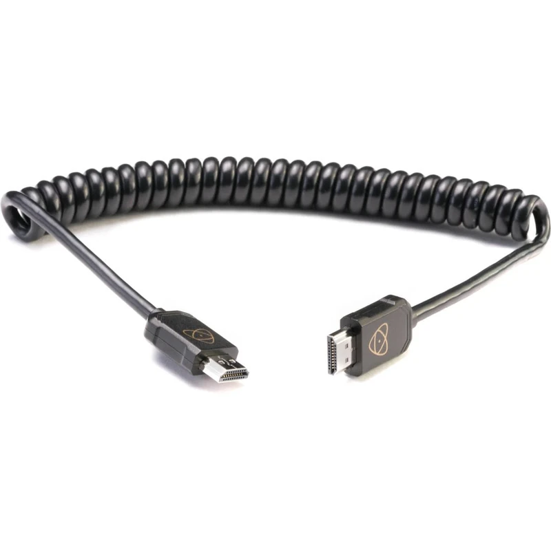 Atomos Atom 4 K60 °C6 HDMI Cable 40 cm Cast Connector (80 cm Extended – Black