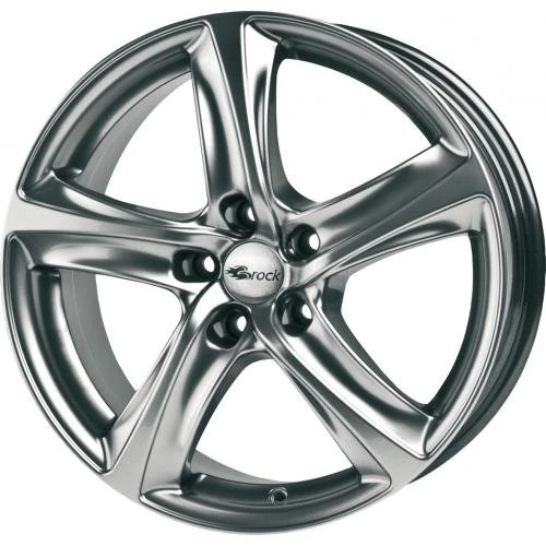 Brock B25 6.5 x 15 ET 25 Bolt Circle 4 x 108 Hub Centering 65.1 580070262, Chrome Silver Painted