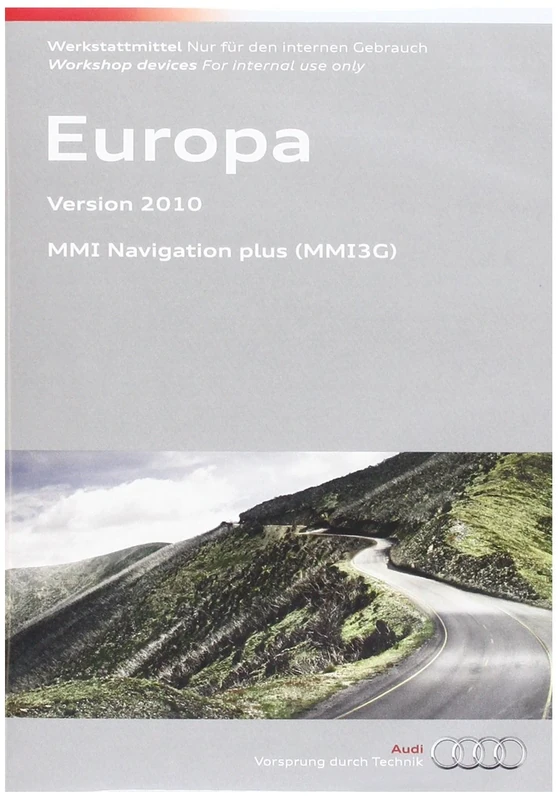 Audi 8R0051884R Europe For MMI Navigation System Plus SD Memory Card
