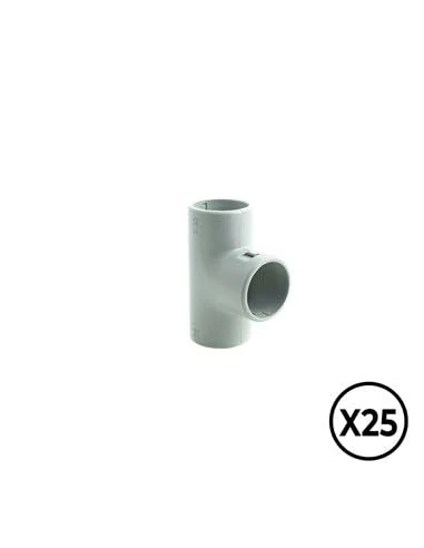 Tupersa Accessories PVC – Cuff Union t PVC Diameter 25 Grey