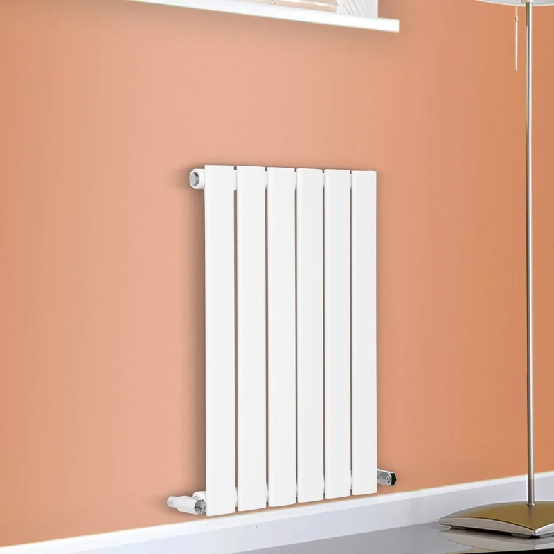 NRG 600x408 Horizontal Flat Panel Designer Radiator Bathroom Central Heating Rad Single Column White