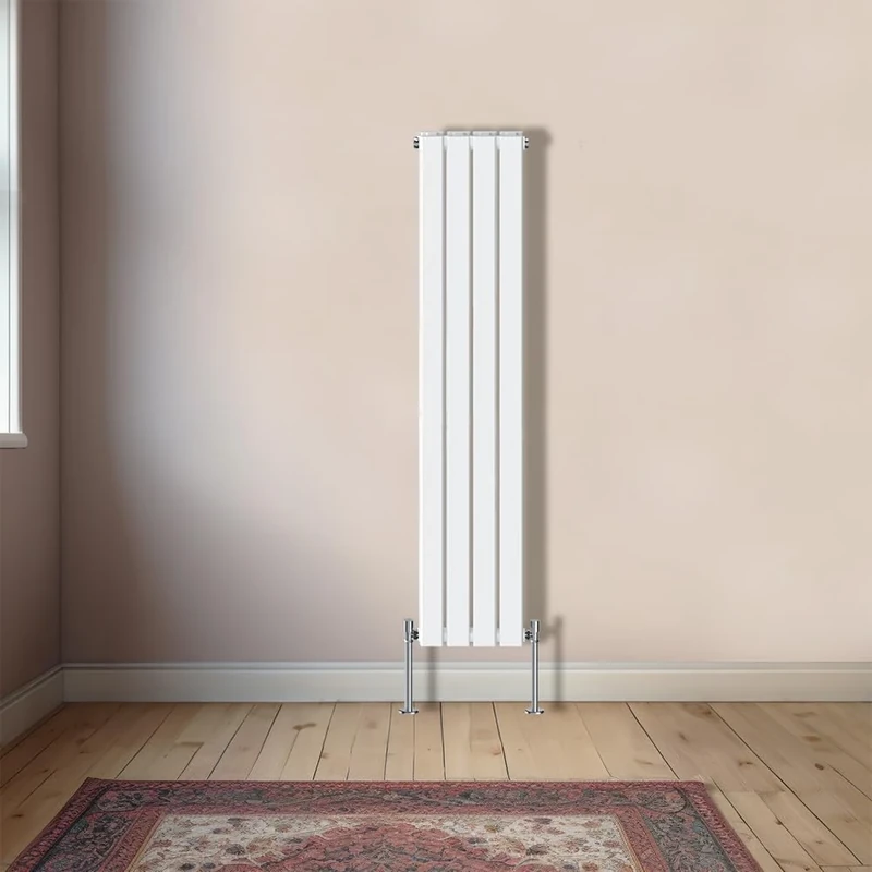 NRG Vertical 1600x272mm Double Flat Panel Designer Radiator Perfect for Kitchen, Bathroom, Living Room