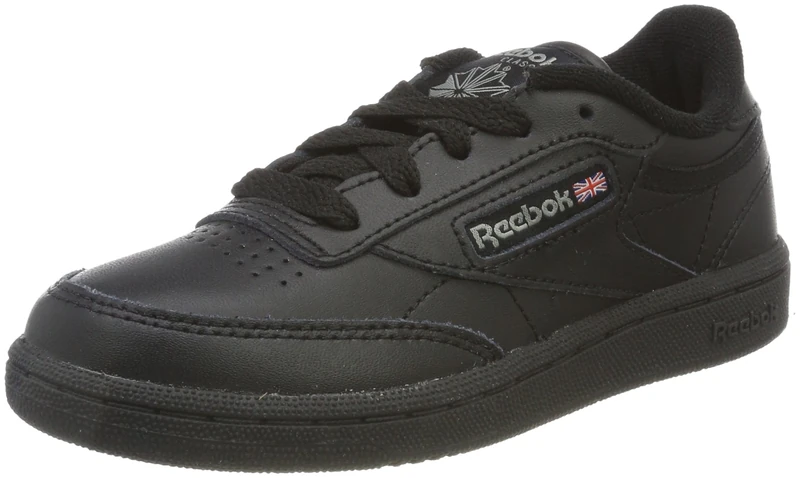 Reebok Men Club C Sneaker, Black/Charcoal-Int, 5.5