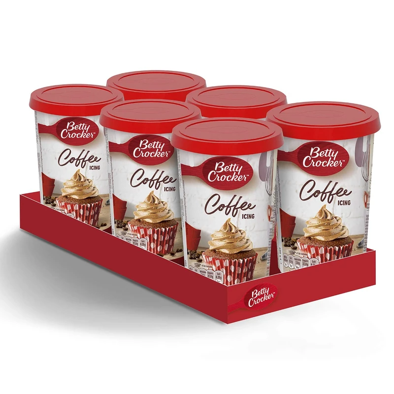 Betty Crocker Classic Coffee Icing 400g (Pack of 6)