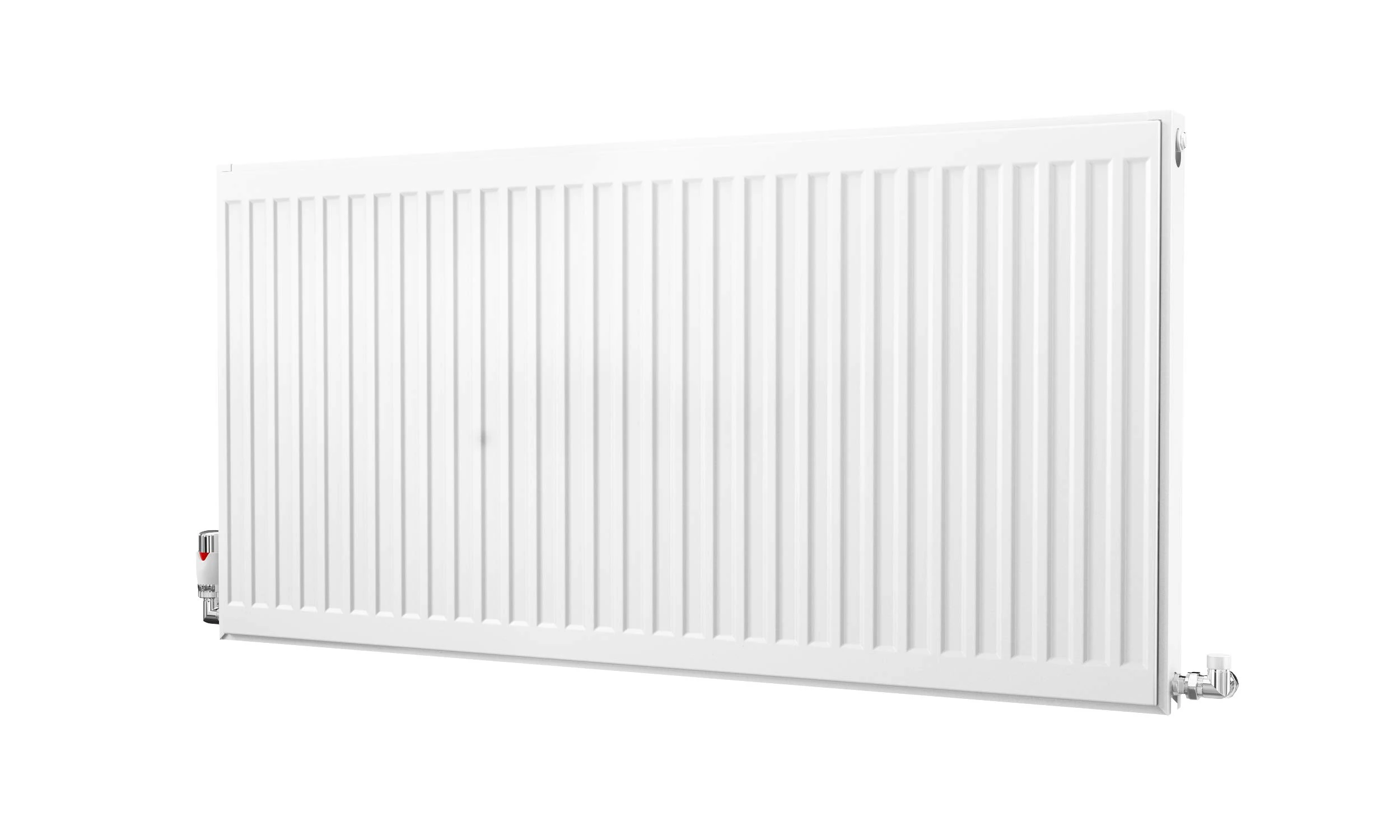 Kartell Kompact Type 21 Double Panel Single Convector Radiator 600mm x 1200mm White