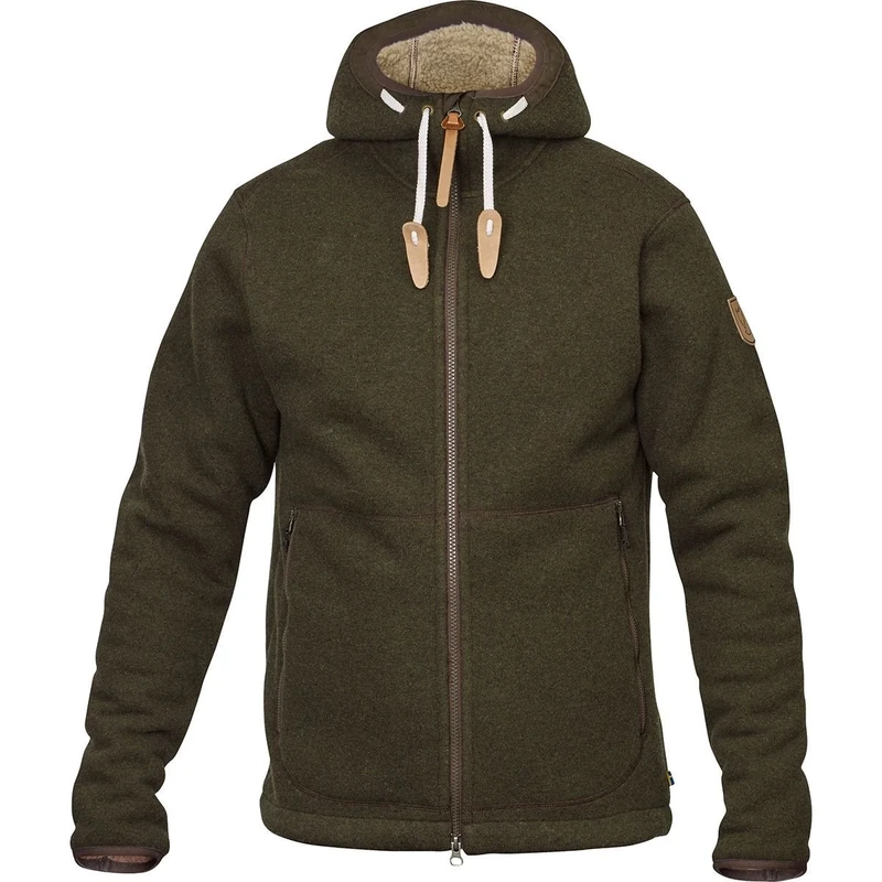 Fjällräven Polar Fleece Jacket M Sweatshirt - Green, Small