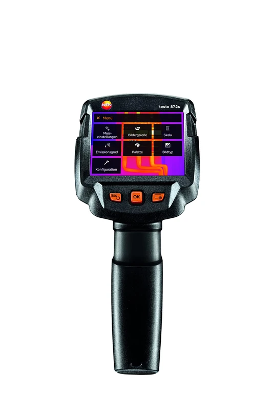 testo 872 - Thermal Imaging Camera (with BT, Wi-Fi connection, laser marker and digital zoom)