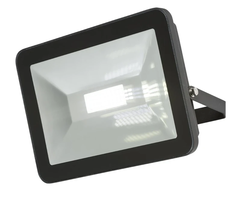 Knightsbridge 230V IP65 80W LED Black Die-Cast Aluminium Floodlight 4000K, 80 W
