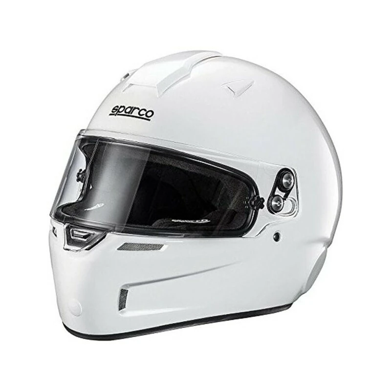 Sparco s0033550 X S Sky kf-5 W Kevlar/Fiberglass FIA Helmet, White, Size XS