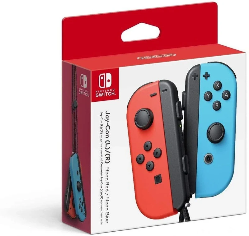 Nintendo Switch Joy-Con Controller Pair - Neon Red/Neon Blue Switch
