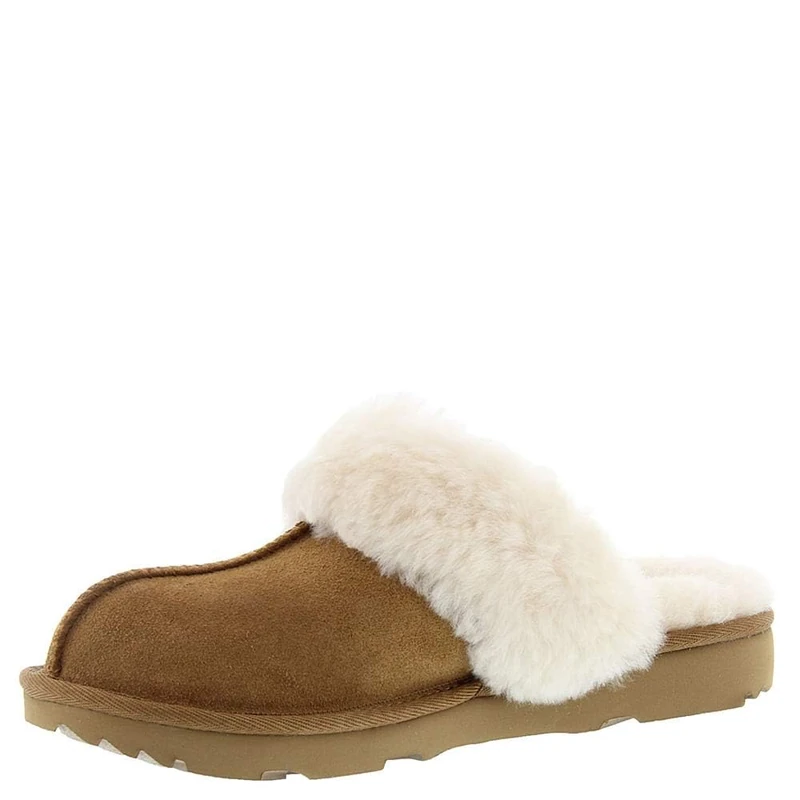 UGG Kids Cozy Ii Slipper, Chestnut, 12 UK Child - Image 1