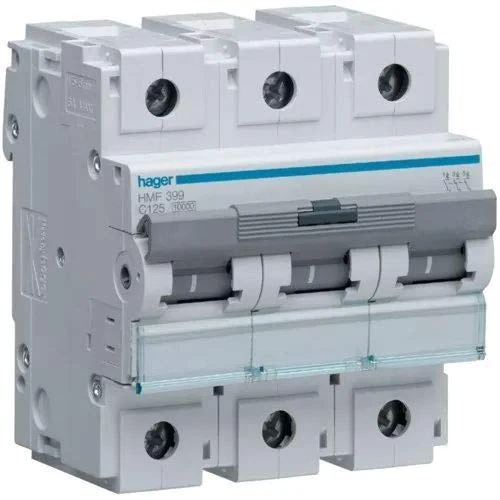 Hager HM Series – Automatic magnetotermico – HM curva-c 10 KA 3 Pole 100 A