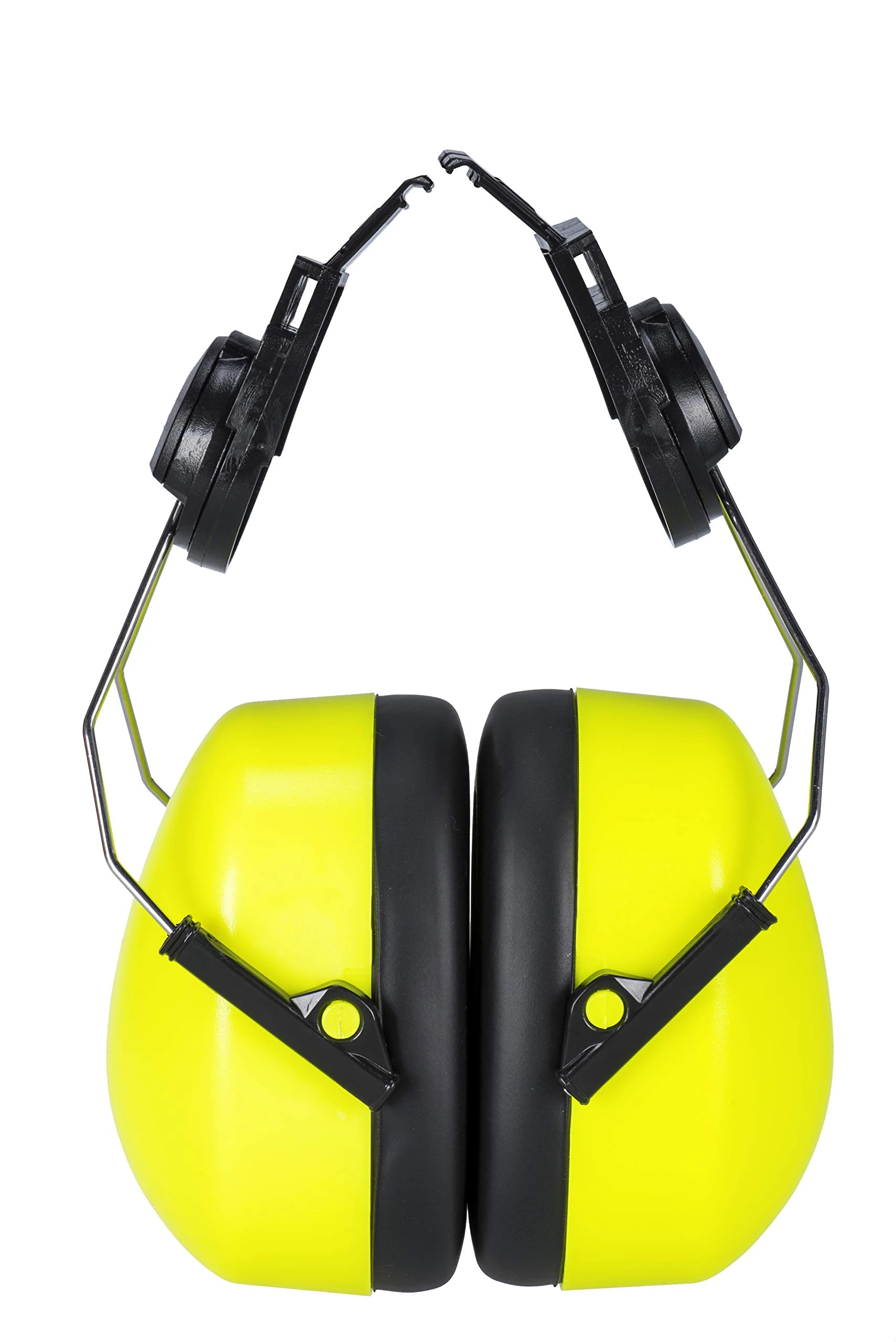 Portwest Endurance HV Clip-On Ear Protector, Size: One Size, Colour: Yellow, PS47YER