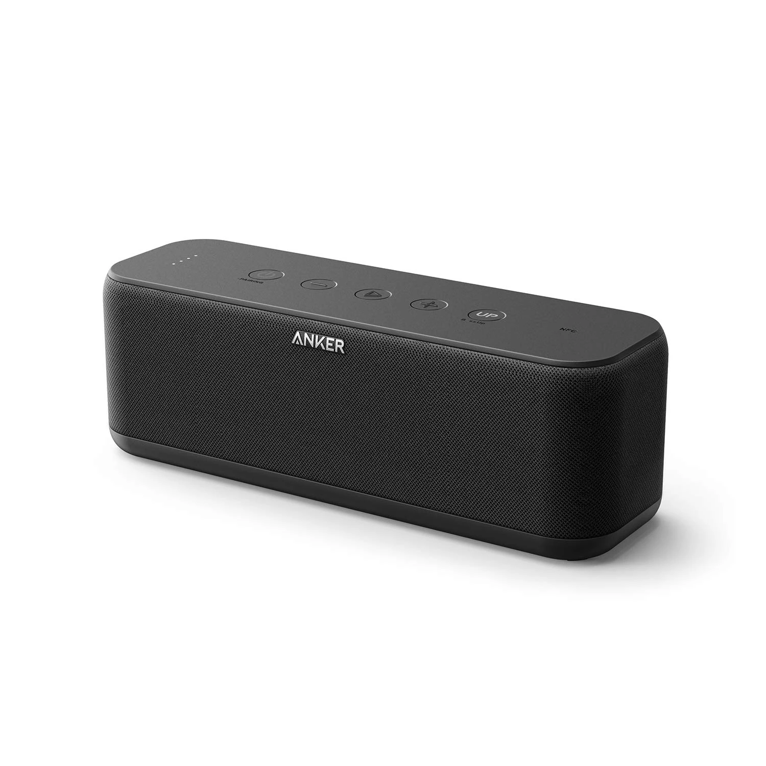 Anker Upgraded Soundcore Boost Bluetooth Speaker, Balanced Sound, BassUp, 12H Play, USB-C, IPX7 Waterproof, Custom EQ via APP, Wireless Stereo Pairing
