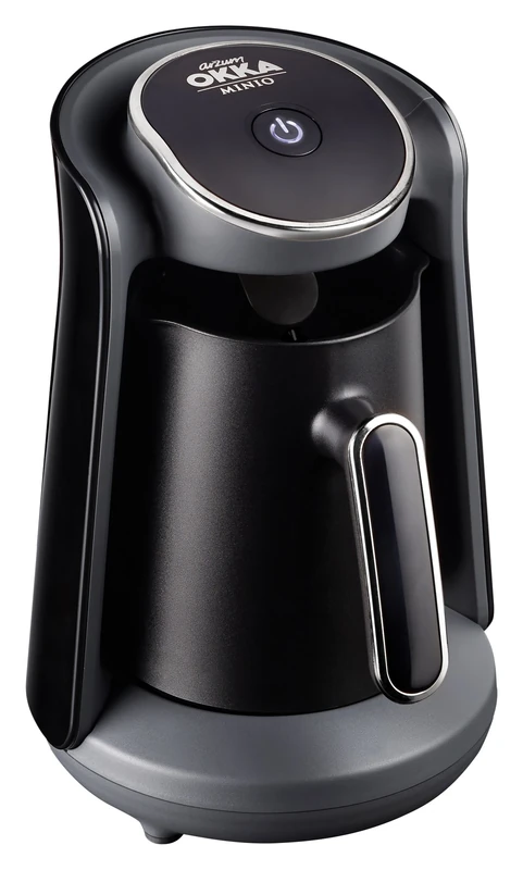 Arzum OK004-K Turkish Coffee Machine, Plastic, 480 W,0.3 liters, Black/Chrome