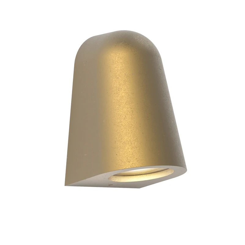 Astro Mast Light Outdoor Wall Light - IP65 Rated - (Antique Brass), GU10 LED Lamp, Designed in Britain - 1317003 - 3 Years Guarantee